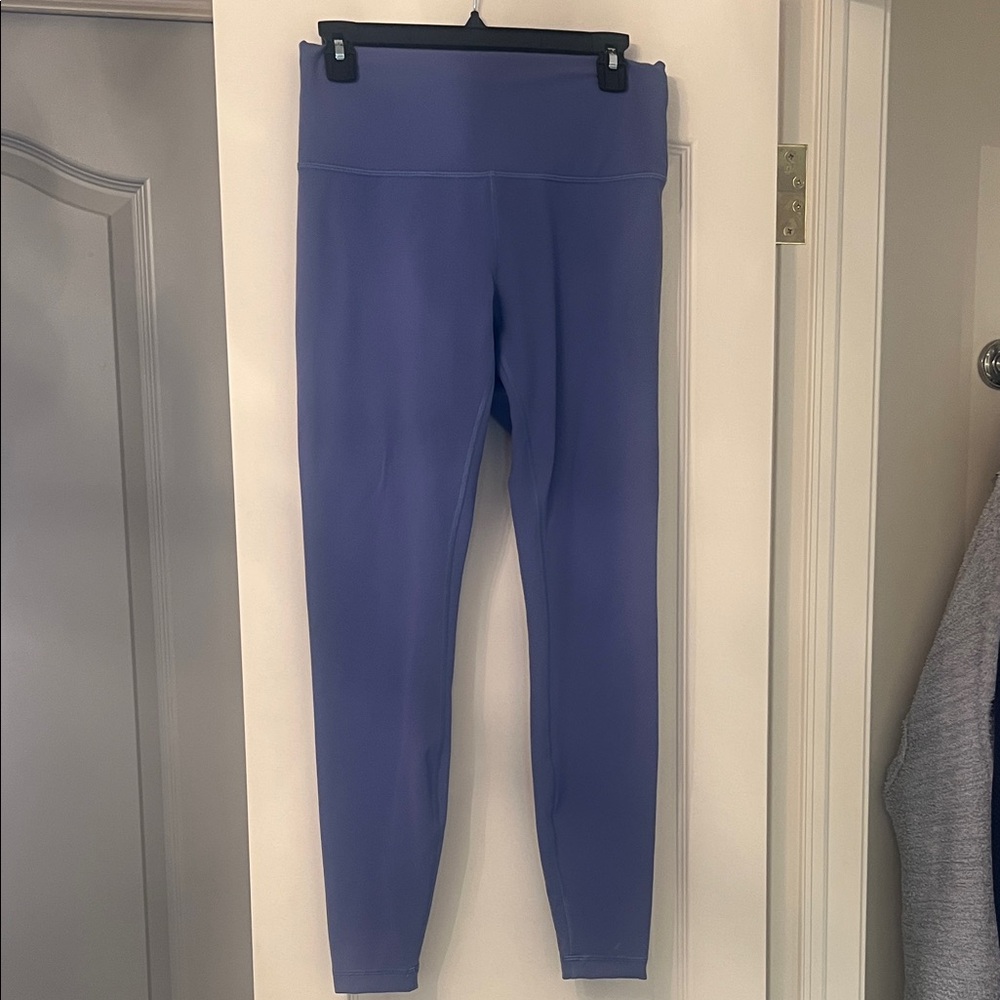 lululemon athletica sz 10- 28in length-periwinkle Leggings-great condition